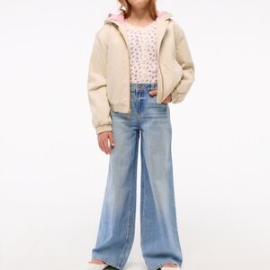 Abercrombie kids high rise ultra wide leg jeans